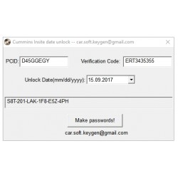 Cummings InSite Date Unlock