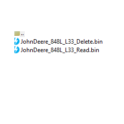 John Deere 848L L33 Delete