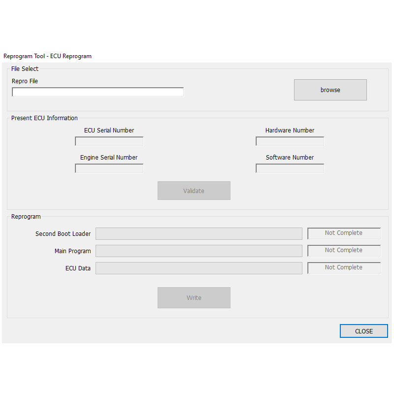 CAT Engine Reprogramming Tool