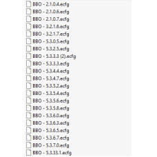BBO ecfg files