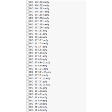 BDC ECFG files