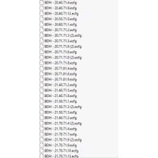 BDH ecfg files