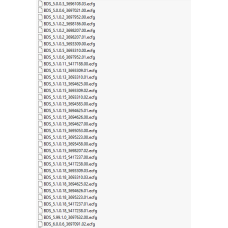 BDS ecfg files