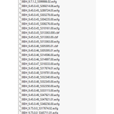 BEH ecfg files