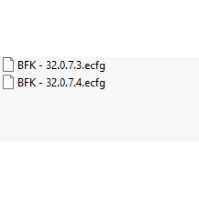 BFK ecfg files