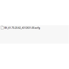 BII ecfg files