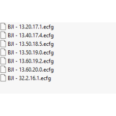 BJI ecfg files