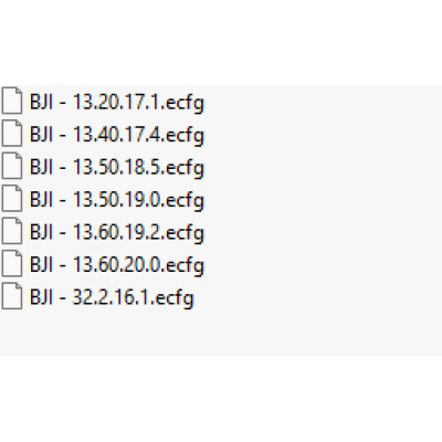 BJI ecfg files