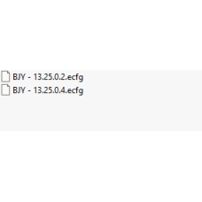 BJY ecfg files