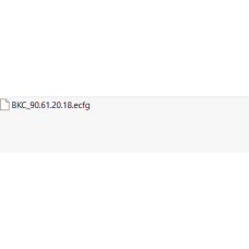 BKC ecfg files